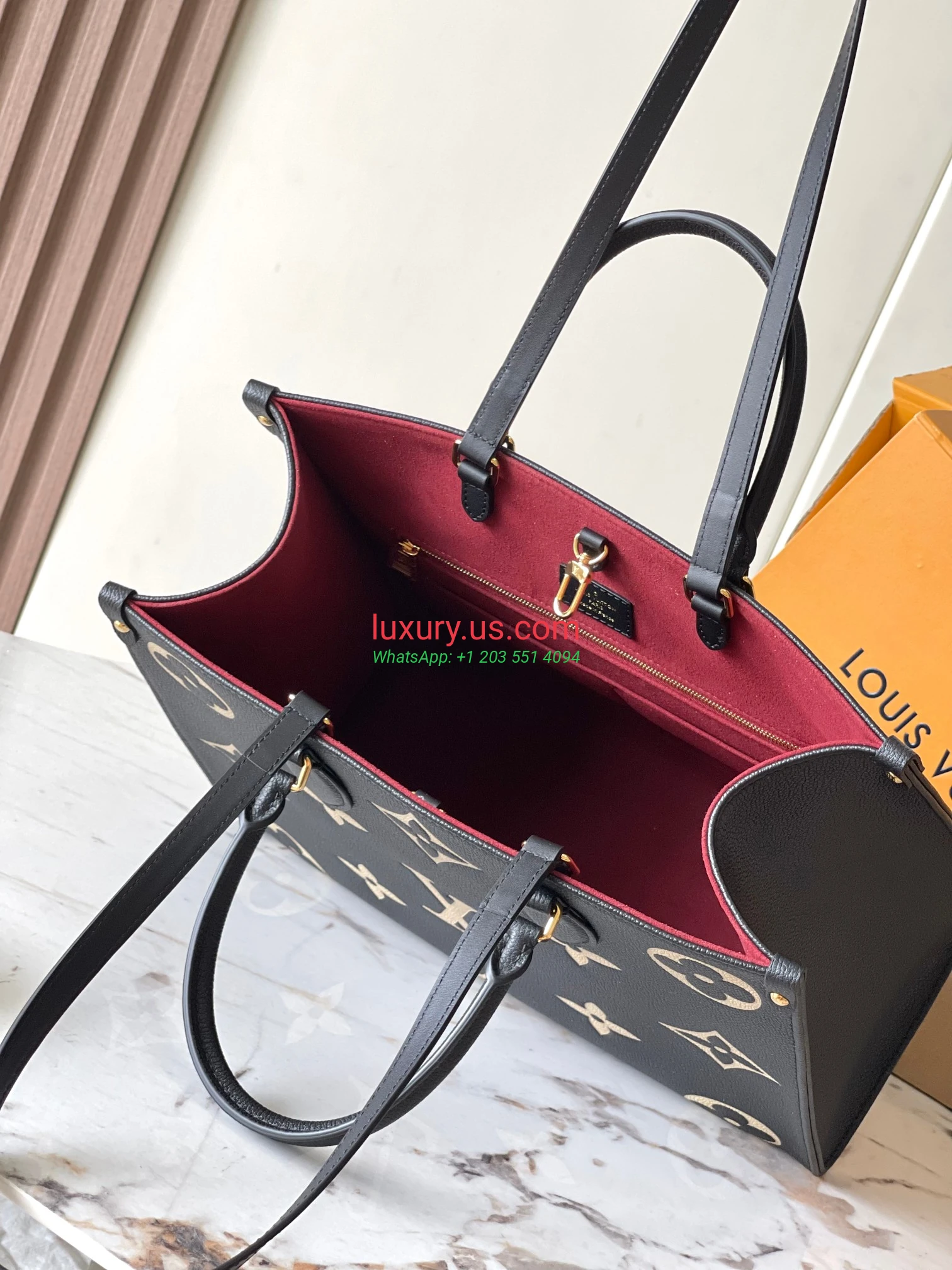 LOUISVUITTON OnTheGo M45495 35x27x14 cm Black - Replica Bag high-quality replicas, exquisite design, perfect details. LOUISVUITTON OnTheGo M45495 35x27x14 cm Black - Replica Bag high-quality replicas, exquisite design, perfect details.