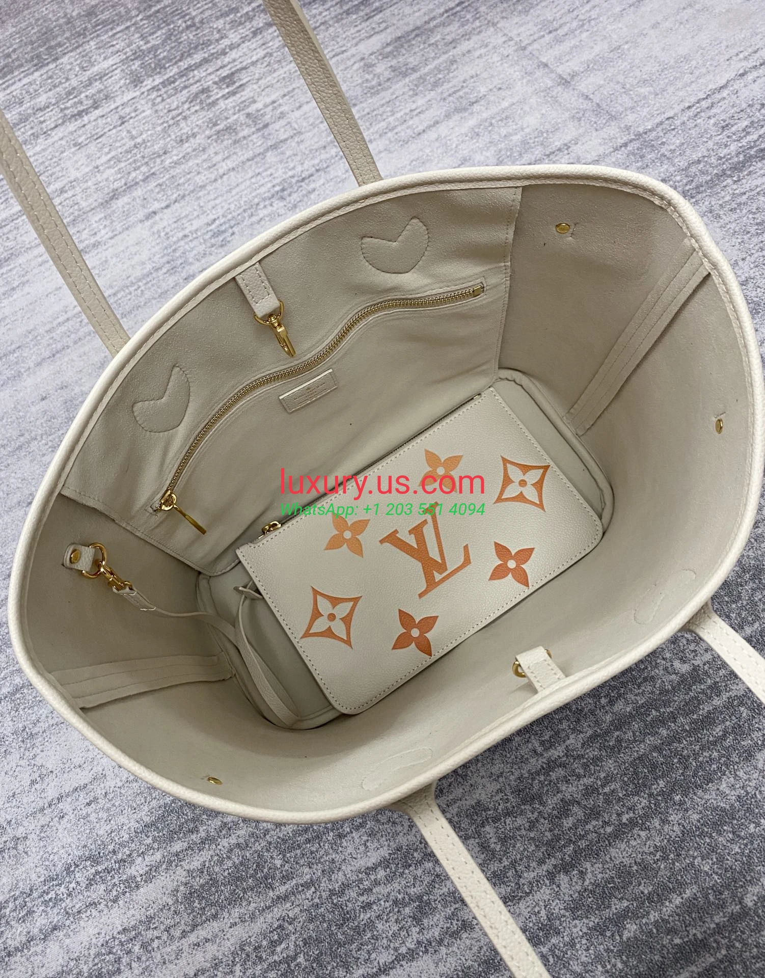 LOUISVUITTON Neverfull M46516 31x28x14 cm Off-White - Replica Bag high-quality replicas, exquisite design, perfect details. LOUISVUITTON Neverfull M46516 31x28x14 cm Off-White - Replica Bag high-quality replicas, exquisite design, perfect details.
