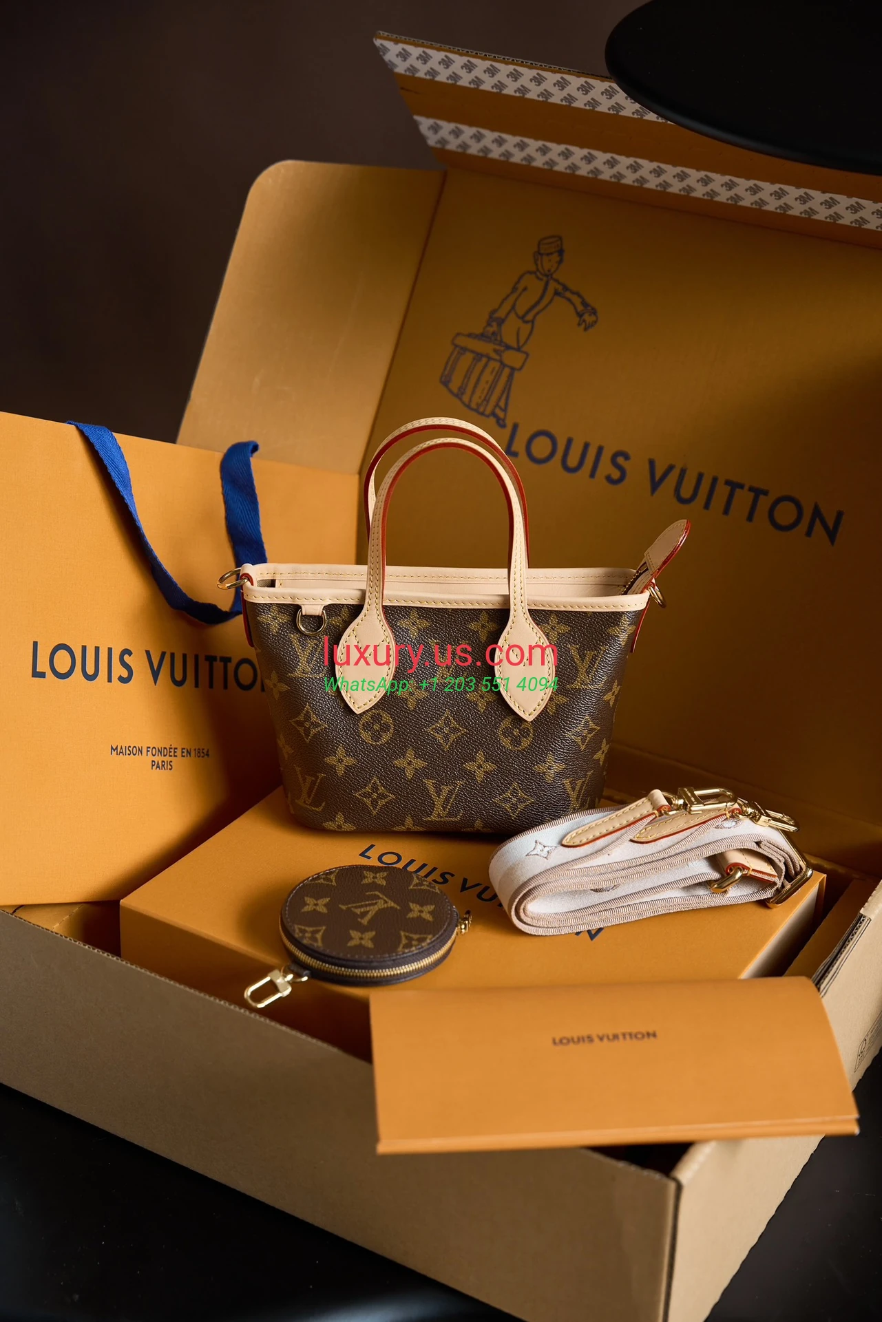 LOUISVUITTON Neverfull M46705 24x14x9 cm - Replica Bag high-quality replicas, exquisite design, perfect details. LOUISVUITTON Neverfull M46705 24x14x9 cm - Replica Bag high-quality replicas, exquisite design, perfect details.