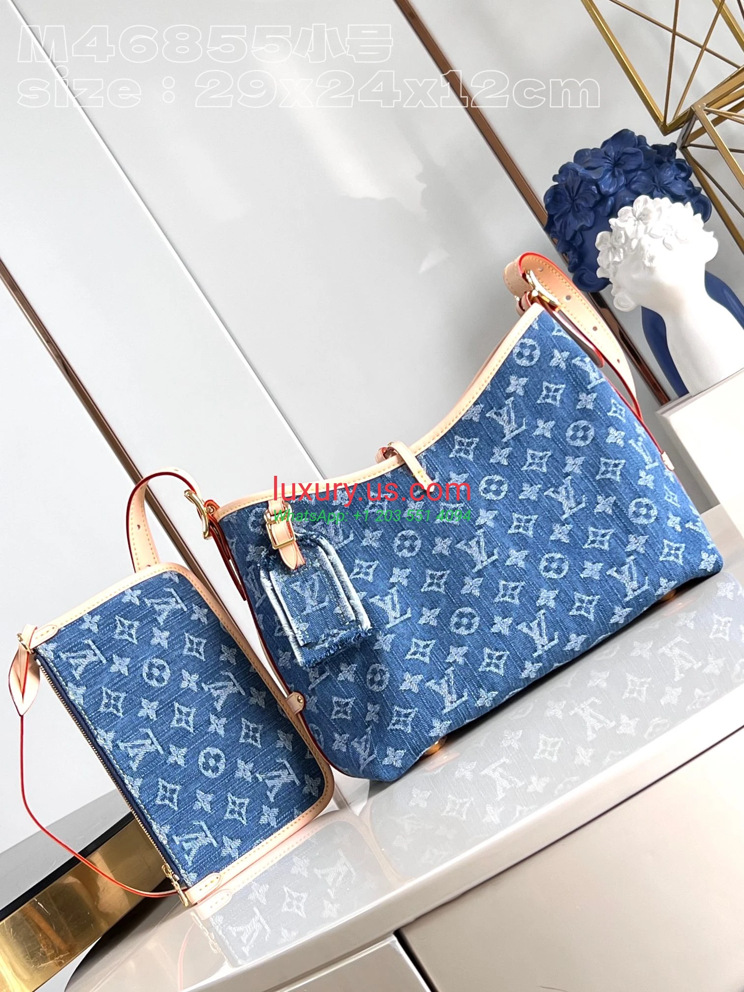 LOUISVUITTON CarryAll M46855 29x24x12 cm - Replica Bag high-quality replicas, exquisite design, perfect details. LOUISVUITTON CarryAll M46855 29x24x12 cm - Replica Bag high-quality replicas, exquisite design, perfect details.