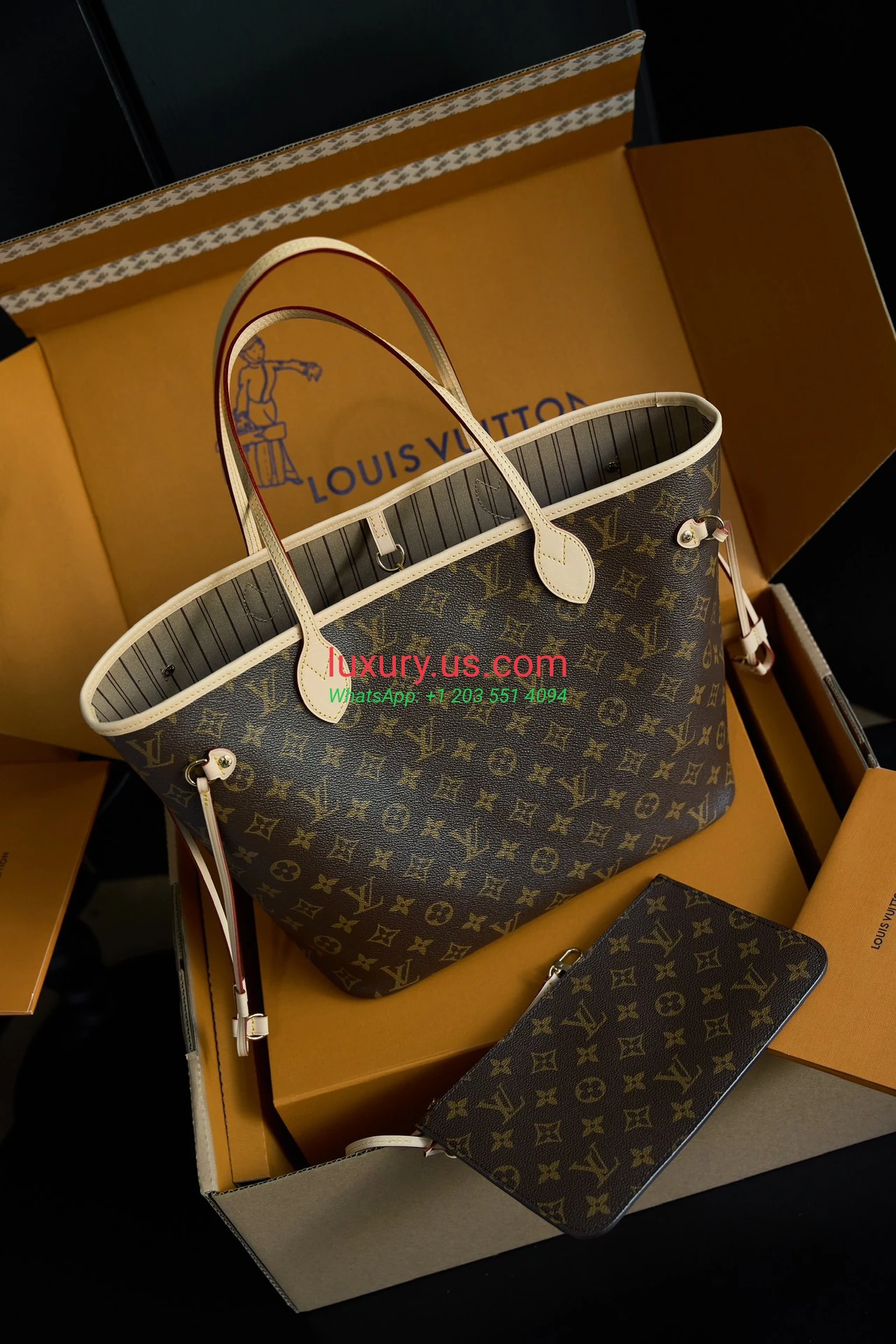 LOUISVUITTON Neverfull M46975 28x14x31 cm - Replica Bag high-quality replicas, exquisite design, perfect details. LOUISVUITTON Neverfull M46975 28x14x31 cm - Replica Bag high-quality replicas, exquisite design, perfect details.