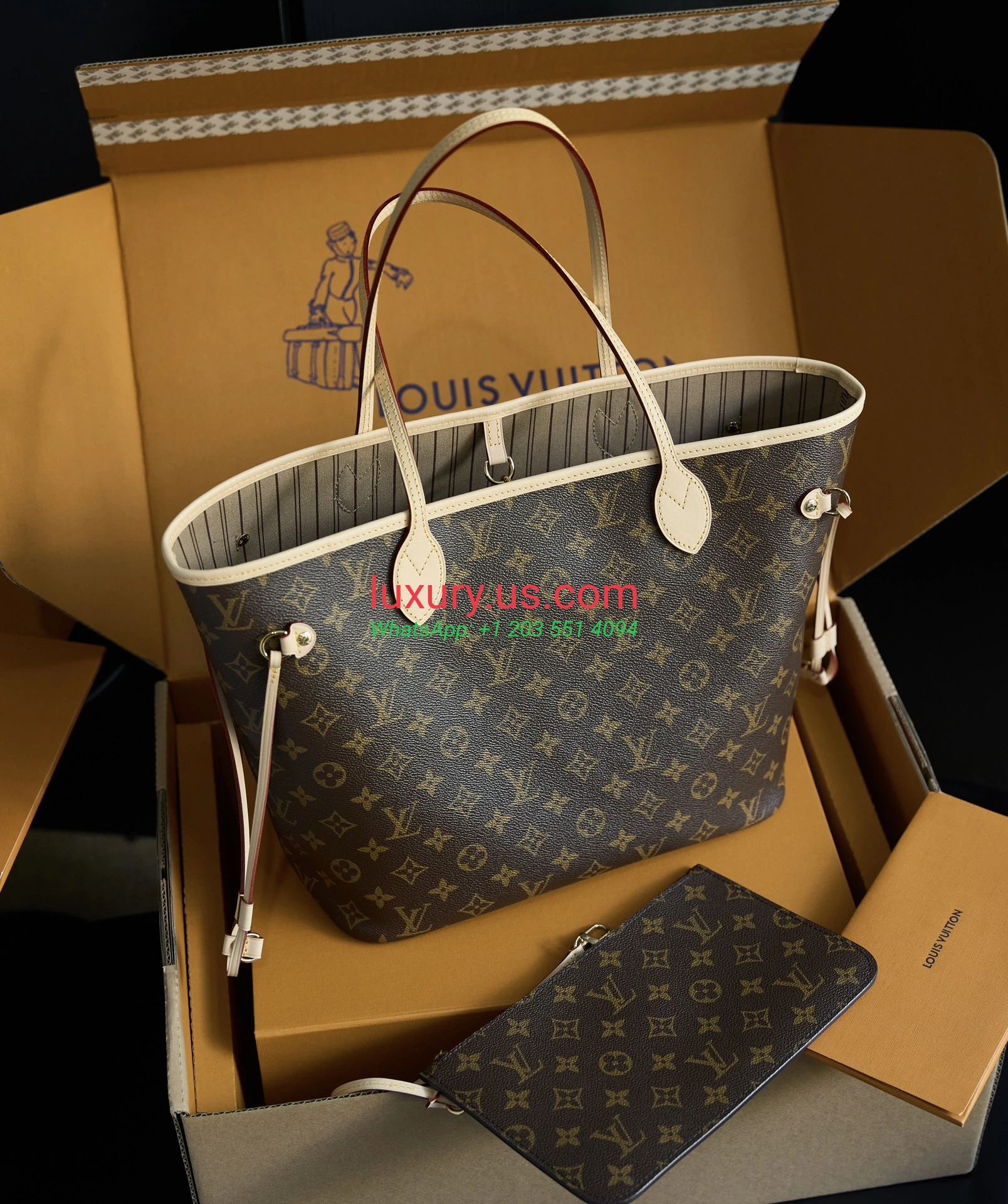 LOUISVUITTON Neverfull M46975 28x14x31 cm - Replica Bag high-quality replicas, exquisite design, perfect details. LOUISVUITTON Neverfull M46975 28x14x31 cm - Replica Bag high-quality replicas, exquisite design, perfect details.