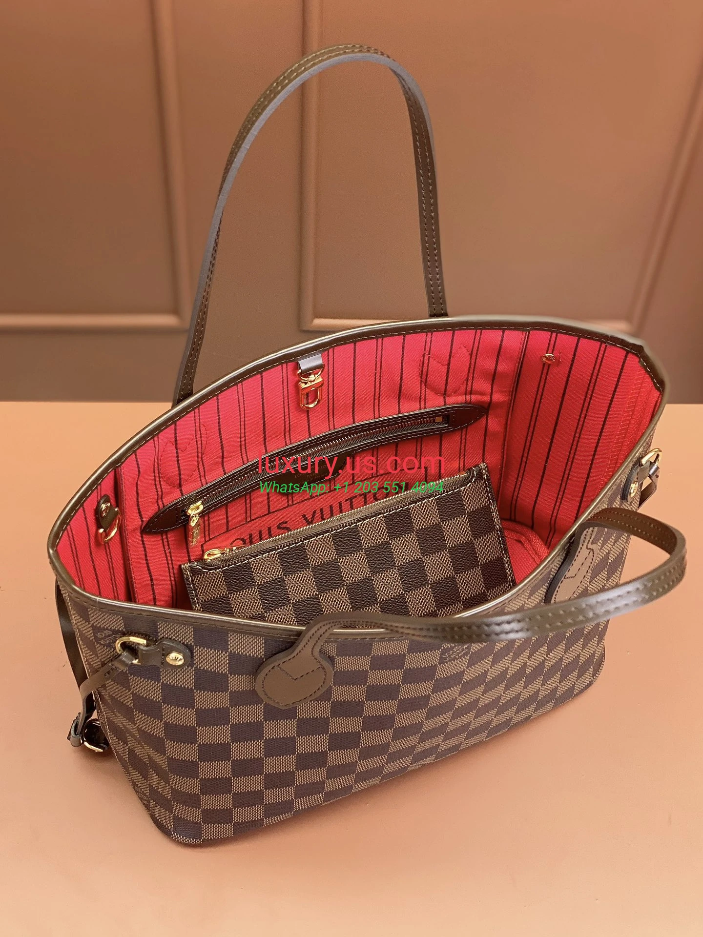 LOUISVUITTON Neverfull N41359 29x21x12 cm - Replica Bag high-quality replicas, exquisite design, perfect details. LOUISVUITTON Neverfull N41359 29x21x12 cm - Replica Bag high-quality replicas, exquisite design, perfect details.